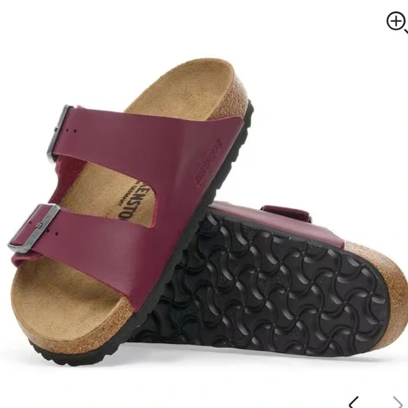 Birkenstock arizona Birko-Flor Zinfandel, SIZE 39EU - 8 US - Picture 1 of 9